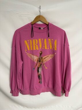 Divided Pink Graphic Sweatshirt